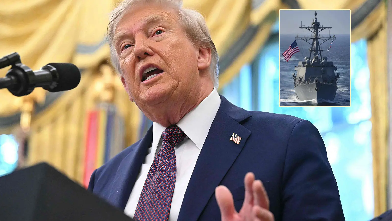 11 muertos tras el ataque de Estados Unidos contra un barco venelozano en el Caribe, asegura Trump