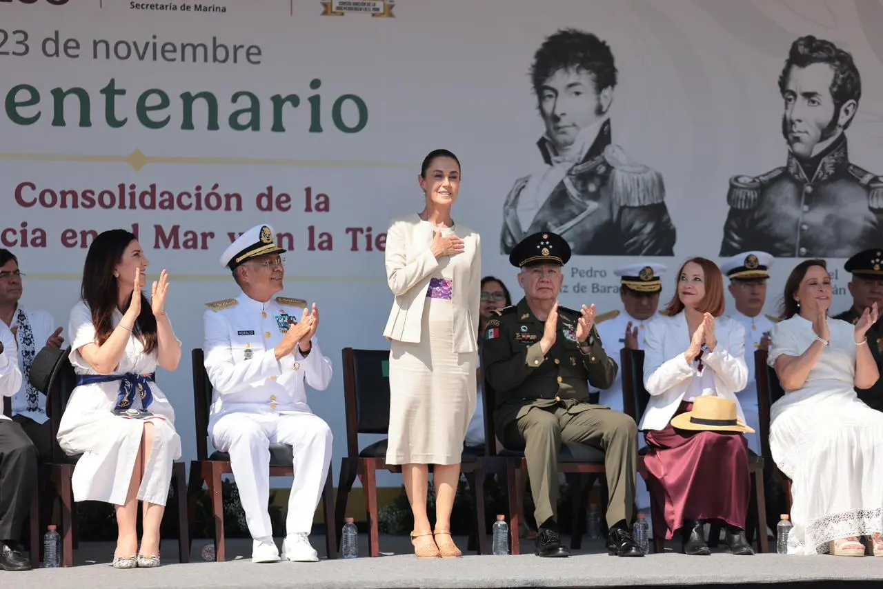 A 200 AÑOS DE LA INDEPENDENCIA EN LA MAR, CELEBRAMOS Y CONVOCAMOS A LA CONSTANTE DEFENSA DE NUESTRA INDEPENDENCIA Y SOBERANÍA: PRESIDENTA CLAUDIA SHEINBAUM