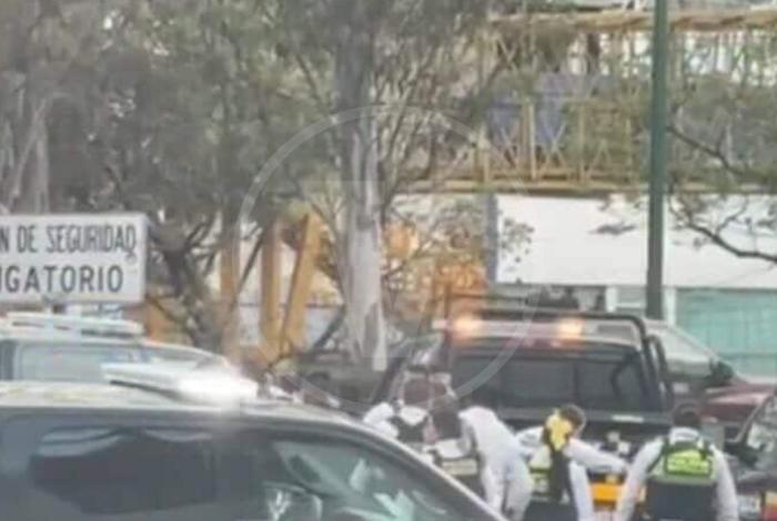 A jaloneos y empujones discuten policías en el Libramiento Oriente de Morelia (VIDEO)