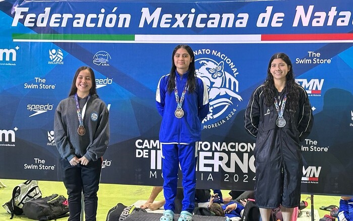 Academias IMCUFIDE destacan en Campeonato Nacional de Natación de Invierno