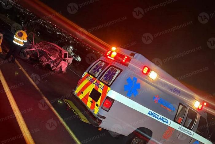Acc1dente en carretera de La Piedad deja dos mu3rtos