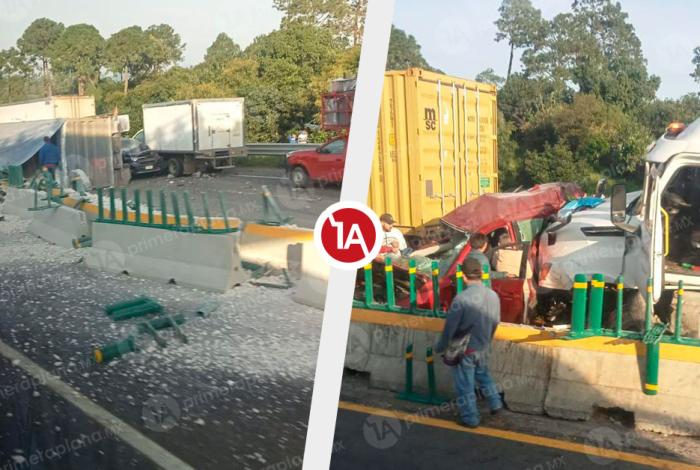 Accidente en la Siglo XXI deja 16 lesionados