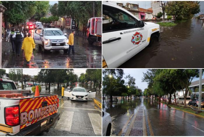 Activa gobierno de Morelia brigadas para atender afectaciones por lluvia de este miércoles