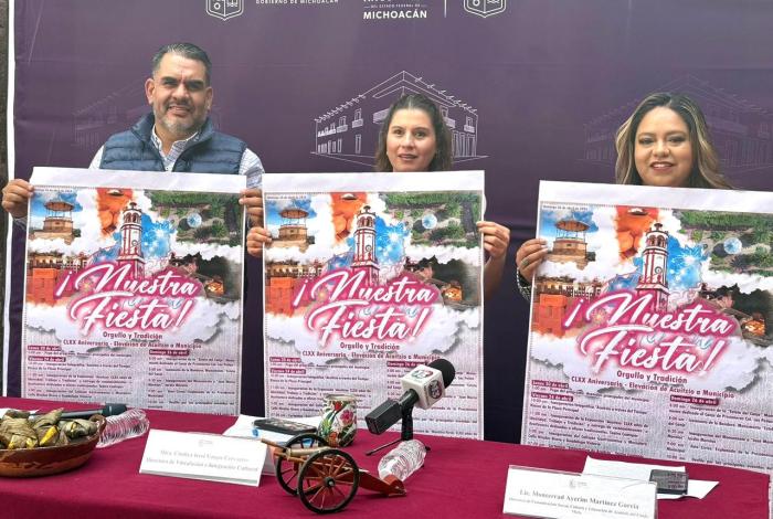 Acuitzio festeja 170 años de su elevación a municipio