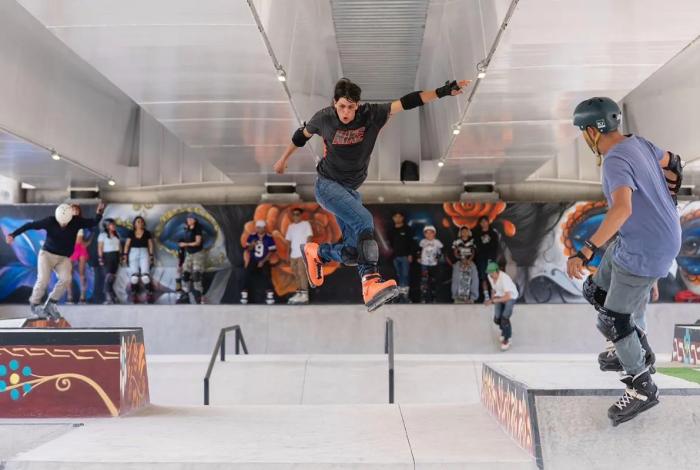 ¡Adrenalina en Paso Catrinas! SCOP te reta a la gran competencia de skate, roller y bici