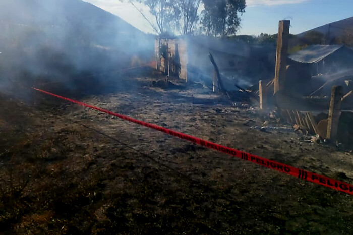 Adulto mayor muere calcinado al incendiarse su casa en Pomoca, municipio de Maravatío