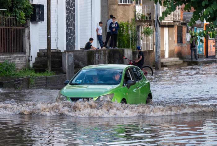 Afectadas por lluvias, tres colonias en Morelia
