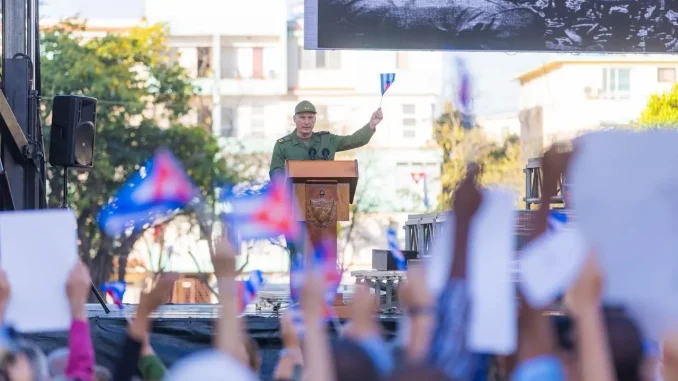 Afirma Díaz-Canel que Cuba esta preparada para cualquier agresión militar