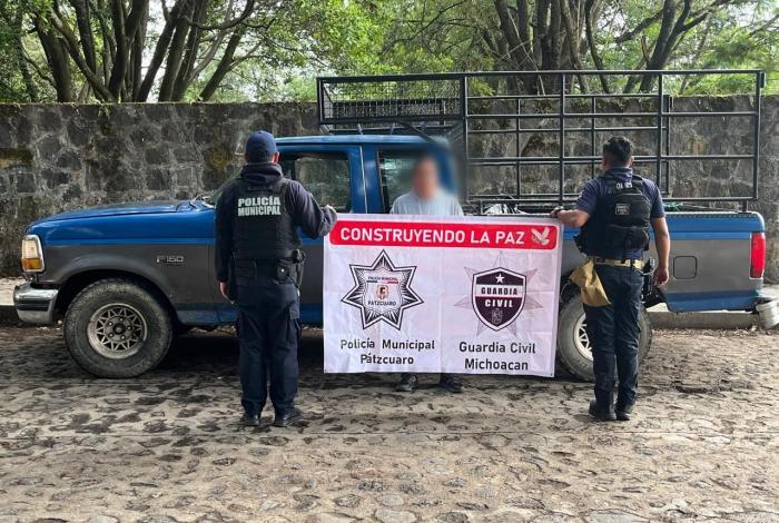 Agarran a Celio con una camioneta robada