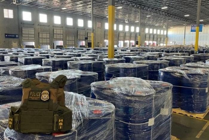 Agentes de EU logran ‘la mayor incautación de precursores químicos en la historia’