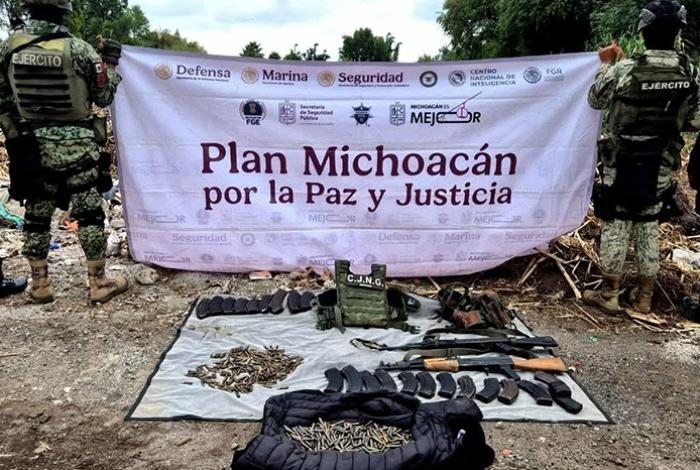 Agresión armada en Queréndaro contra militares y GN deja dos detenidos
