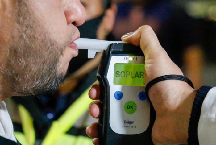 Alcoholímetro en septiembre, con duración semejante a período vacacional