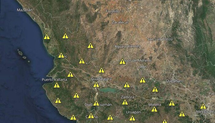 Alerta PC y Bomberos de Morelia por lluvias este lunes