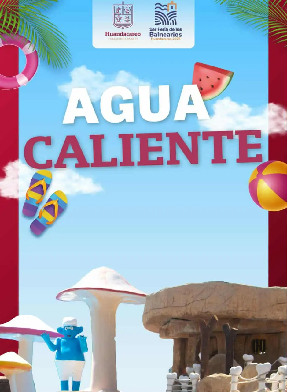 Alexis Velázquez invita a disfrutar del balneario Agua Caliente en la 1er Feria de los Balnearios 2025