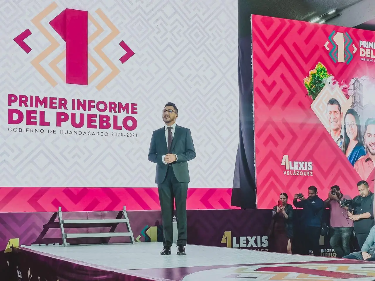 Alexis Velázquez presentó su 1er Informe de Gobierno: “un informe del pueblo” 