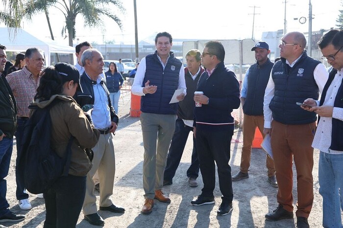 Alfonso Martínez impulsa desarrollo industrial en Morelia con obras y colaboración empresarial