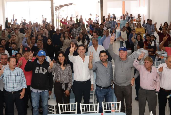 Alfonso Martínez llama en Ario de Rosales a defender la justicia y la libertad