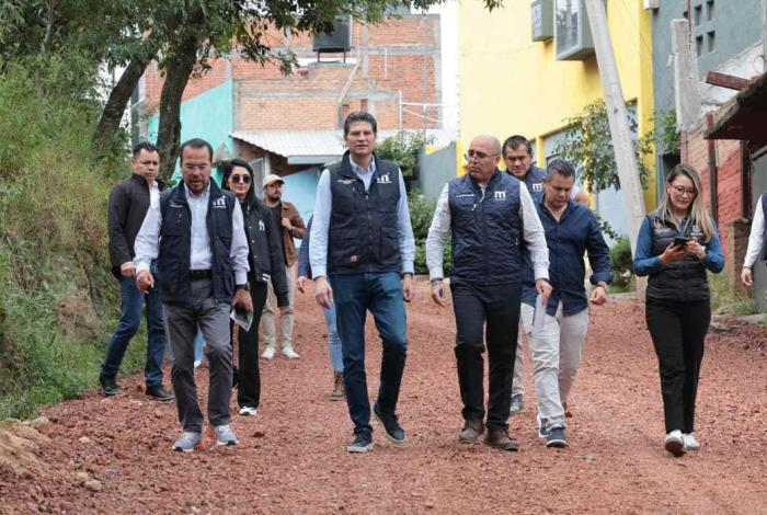 Alfonso Martínez supervisa obra de gran calado en San José del Cerrito
