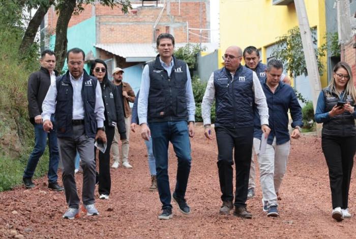 Alfonso Martínez supervisa obra de gran calado en San José del Cerrito
