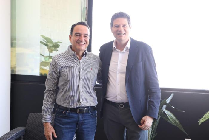 Alfonso Martínez y Carlos Soto estrechan colaboración intermunicipal
