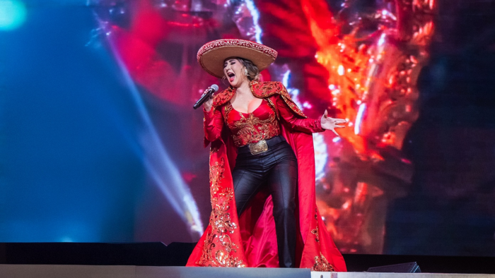 Alicia Villarreal y el colapso del escenario en GranDiosas