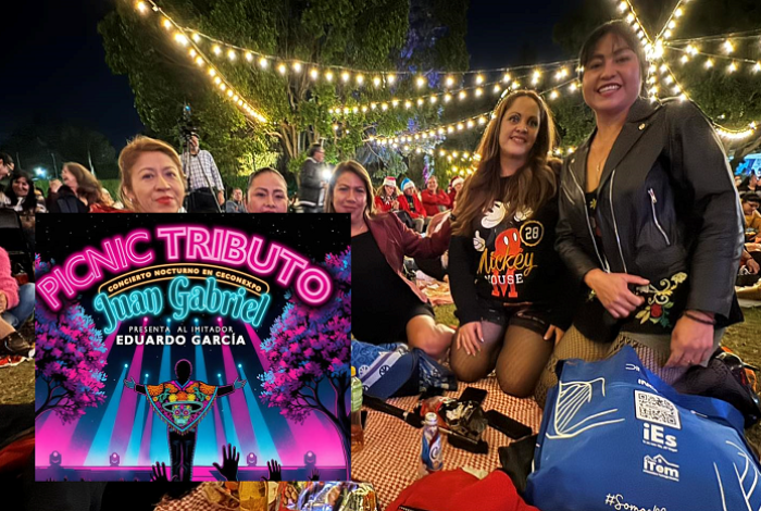 ¡Alista tu canasta! Picnic nocturno con el gran imitador de Juan Gabriel, en el Planetario; te decimos cuándo