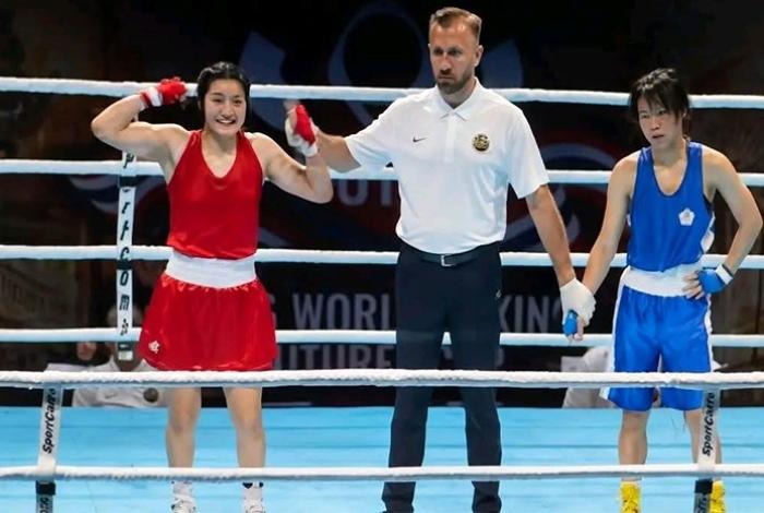 Alumna del Cecytem avanza en el mundial de boxeo sub-19; vence a representante de China