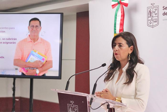 Ante jubilaciones, egresados normalistas cubrirán interinatos: “Son códigos temporales”, aclara Molina