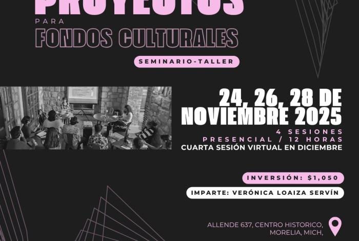 Anuncian la apertura de la Clínica de Diseño de Proyectos para Fondos Culturales