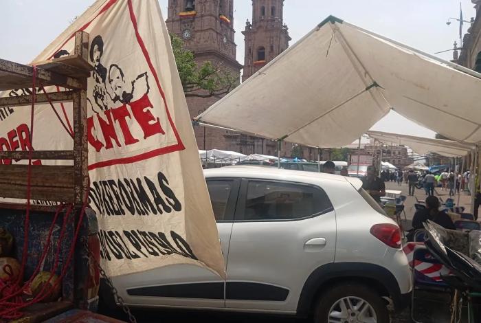 Anuncian sindicatos de Michoacán megabloqueo en Morelia este miércoles