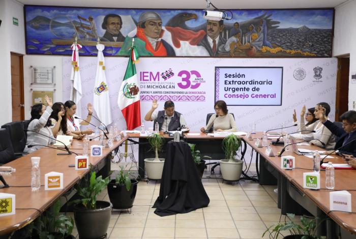 Aprueba el IEM convocatoria para la renovación del Concejo Comunal de Santa María Sevina, en Nahuatzen