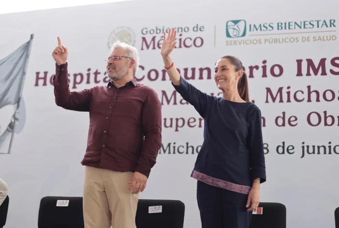 Aprueba federación nueva Unidad Médica del IMSS en La Piedad: Bedolla