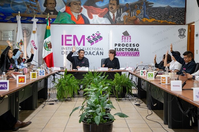 Aprueba IEM registro de coalición Morena-PVEM para las elecciones de Irimbo 2024