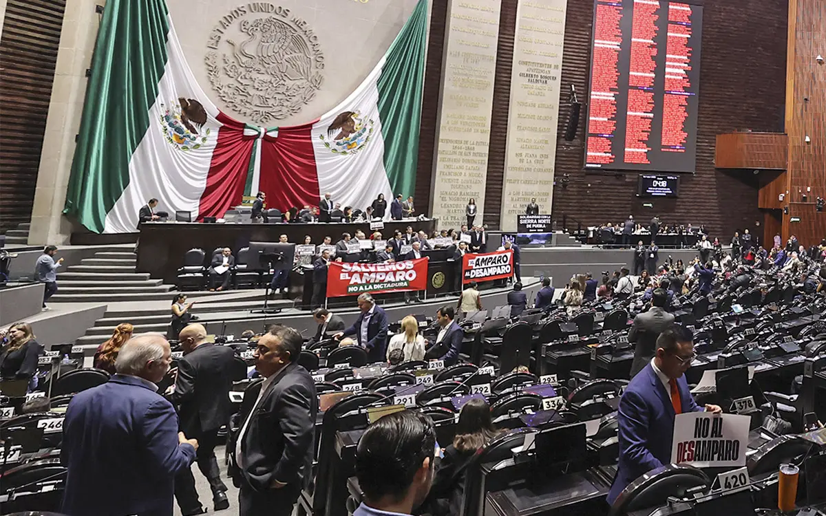 Aprueban en la Cámara de Diputados reforma a la Ley de Amparo; con una propuesta de reserva controversial