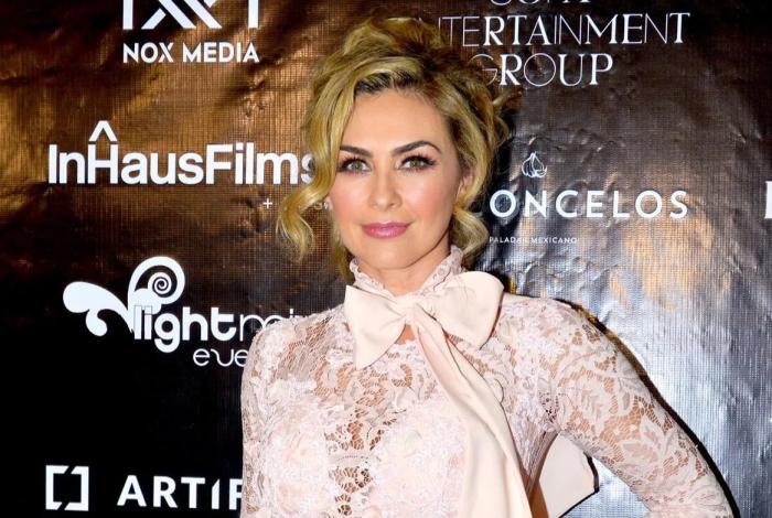 Aracely Arámbula enfrenta susto por la salud de su hijo menor