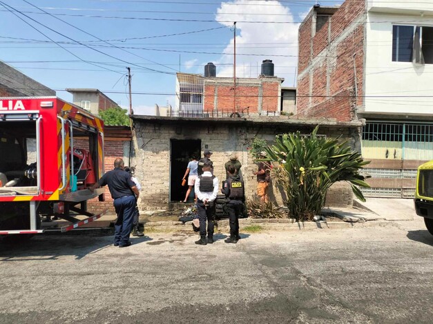 Arde domicilio en la colonia Felipe Carrillo Puerto, al norte de Morelia