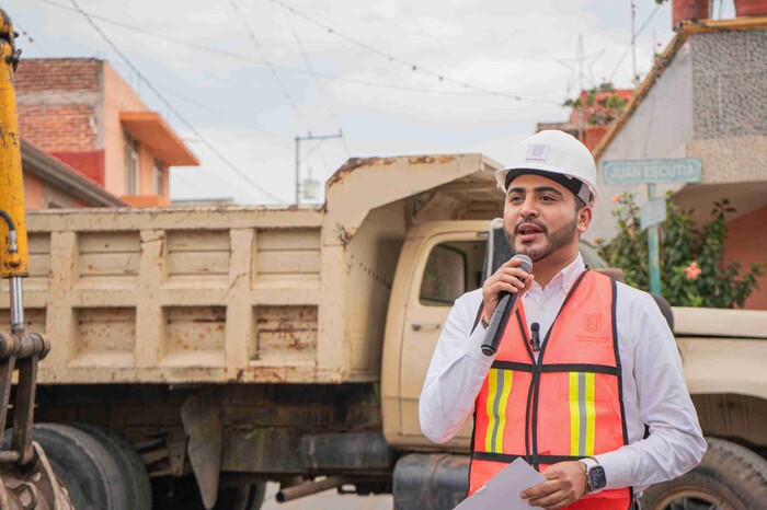 Arranca Alexis Velázquez obras de infraestructura para Huandacareo