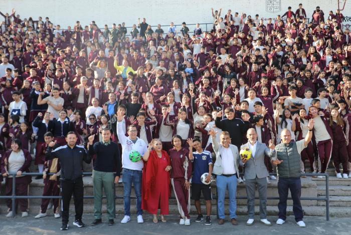 Arranca el Mundialito Escolar en Michoacán: Gaby Molina