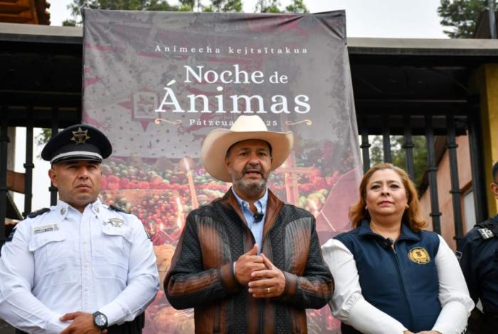 Arranca el Operativo Noche de Ánimas 2025 en Pátzcuaro con cerca de 500 elementos de seguridad