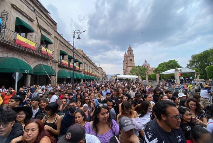 Arranca la fiesta por el cumpleaños de Morelia