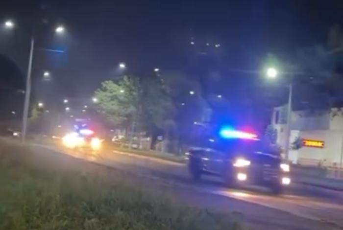 Arriba a Uruapan convoy de patrullas federales