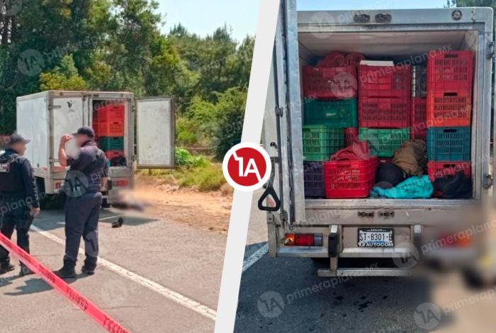 As3sin4n a dos hombres frente a una mujer y un niño, en la Pátzcuaro-Uruapan