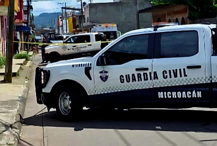Asaltante es baleado y detenido tras enfrentar a la Guardia Civil, en Uruapan