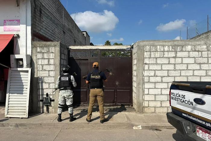 Asegura FGE más de mil dosis de narcóticos durante cateo en la localidad de Tzintzimeo