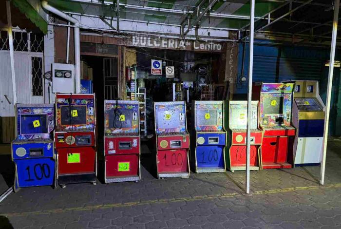 Aseguradas 52 máquinas tragamonedas en Zamora: SSP