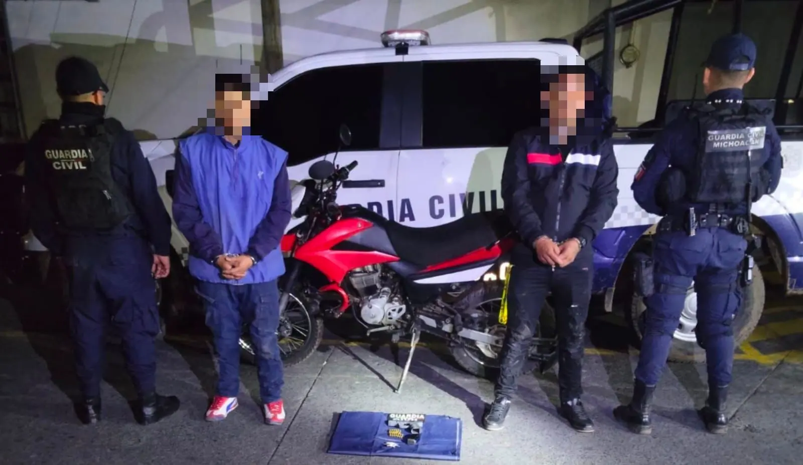 Asegurados 2 hombres en posesión de arma de fuego en Uruapan: SSP