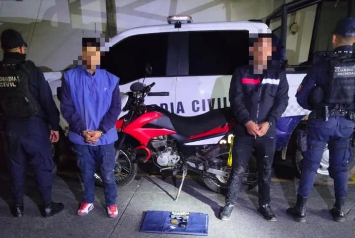 Asegurados, dos hombres en posesión de arma de fuego en Uruapan: SSP