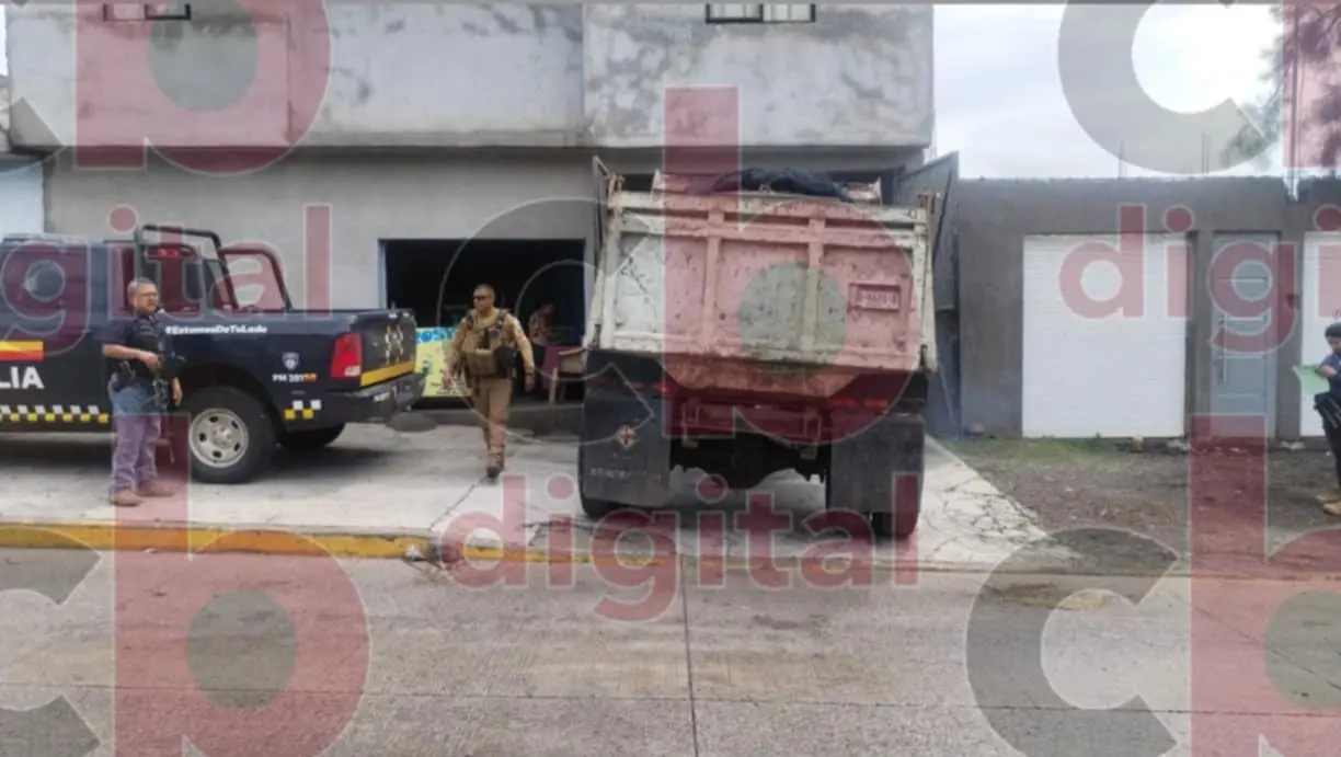 Aseguran camión presuntamente implicado en la muerte de ciclista