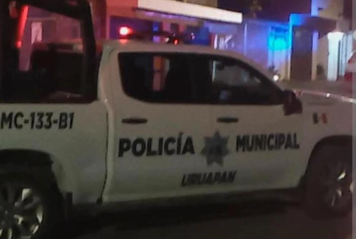 Atacan a balazos a dos hombres en la 28 de Octubre de Uruapan