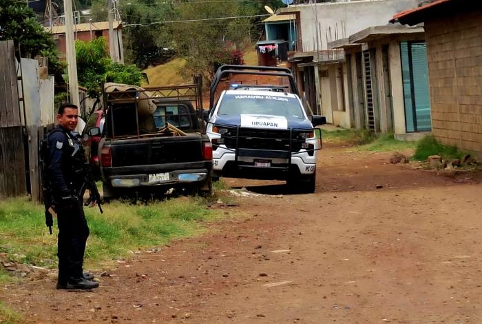 Ataque armado deja un hombre herido en la colonia La Cortina, en Uruapan